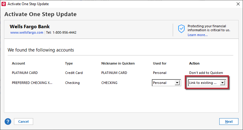 Error Message When Updating Accounts: CC-800