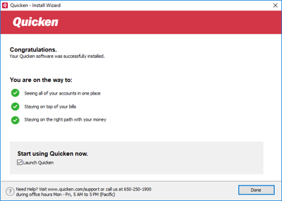 tips for installing quicken 2018 over 2015