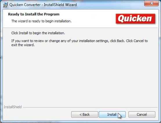 install quicken 2015 and 2017