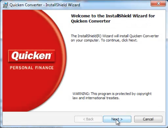 quicken conversion tool for mac